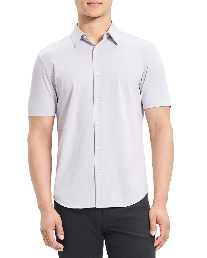 

Рубашка с коротким рукавом Irving Slim Fit Theory