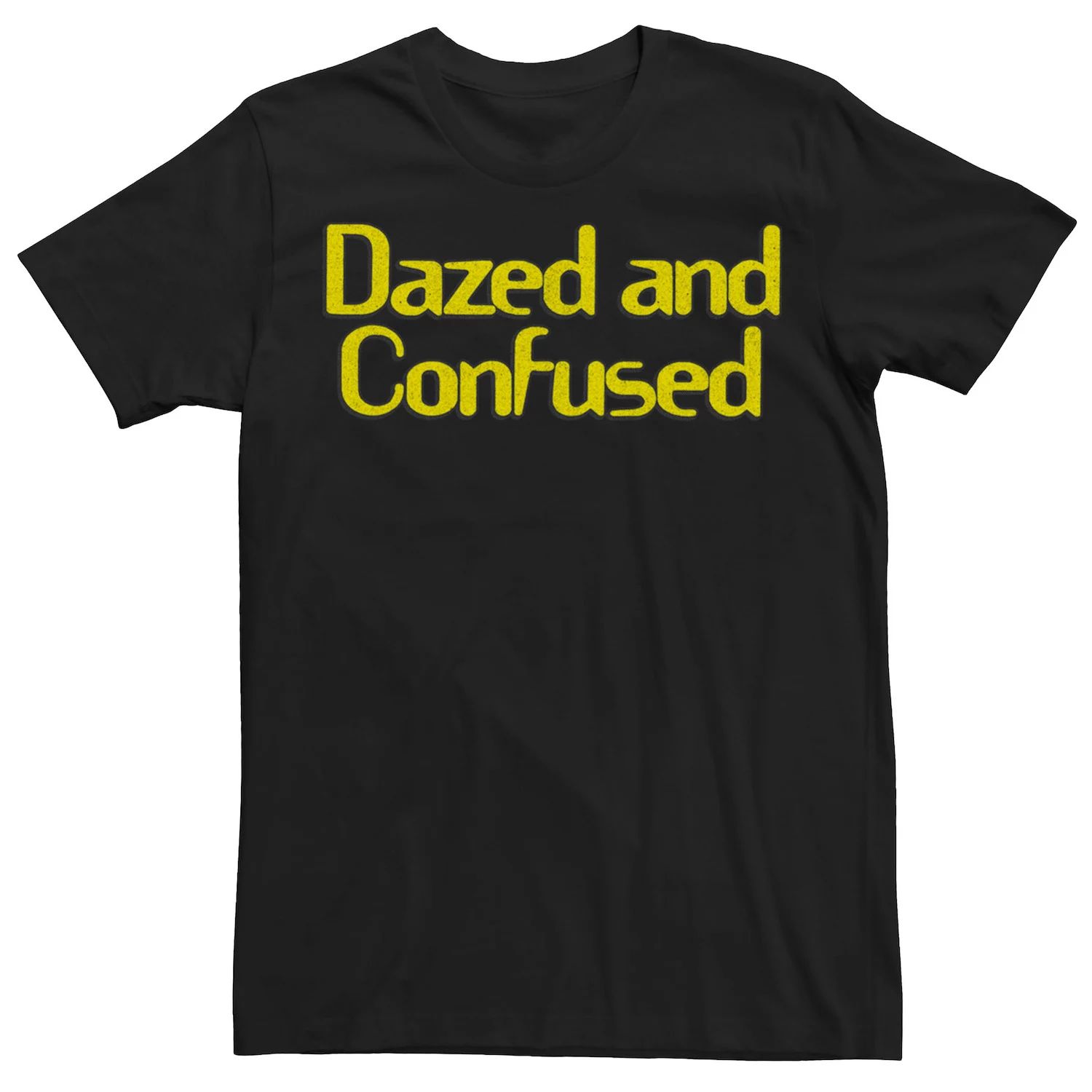 Мужская классическая футболка с потертым логотипом Dazed and Confused Licensed Character