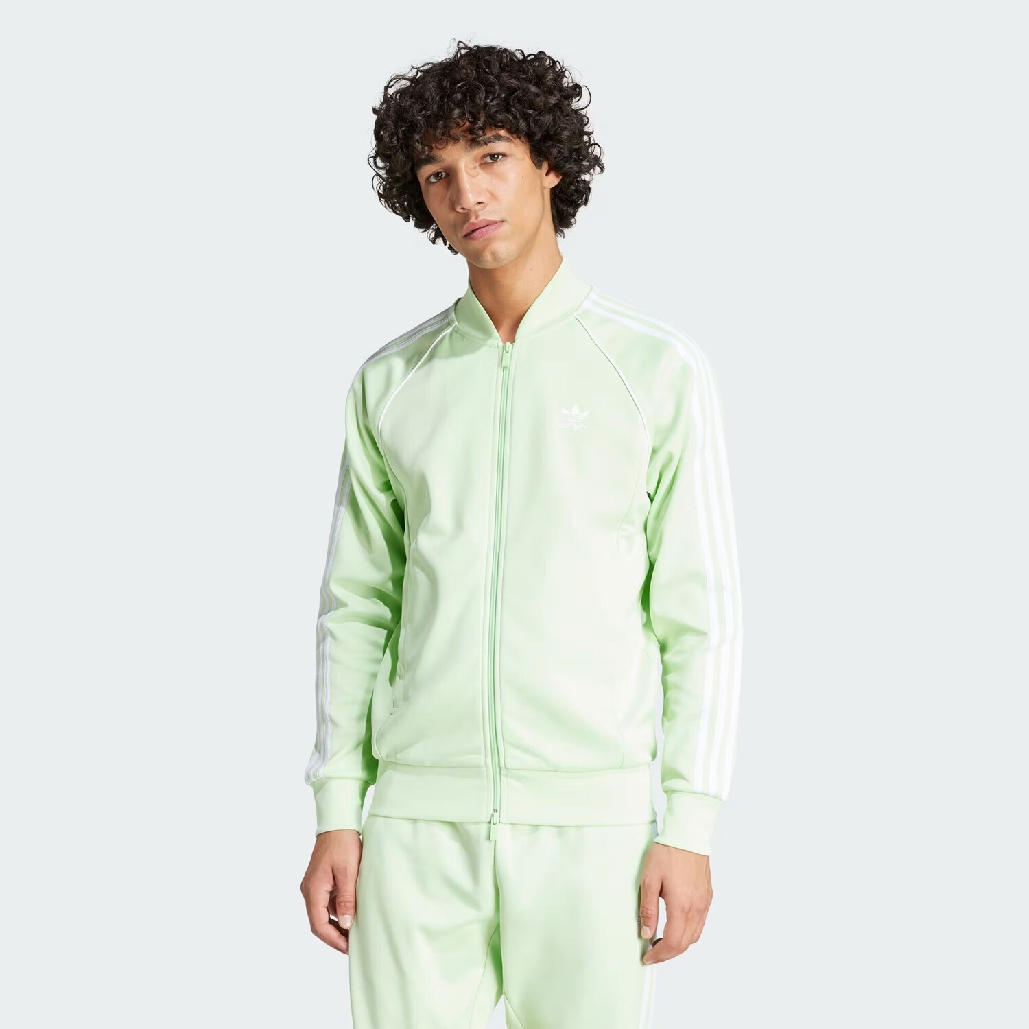 

Спортивная куртка Adicolor Classics SST Adidas, цвет Semi Green Spark