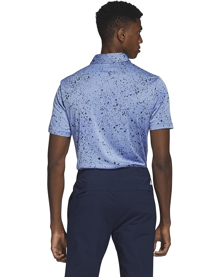 

Поло Adidas Jacquard Polo, цвет Blue Fusion