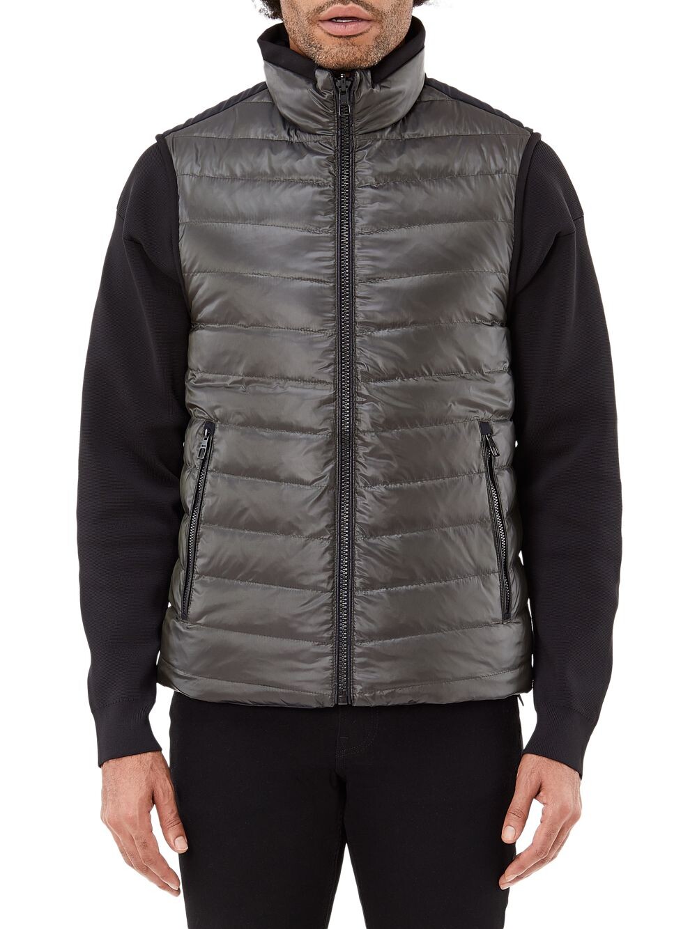 

Двусторонний жилет Utility Down Puffer TUMI, черный