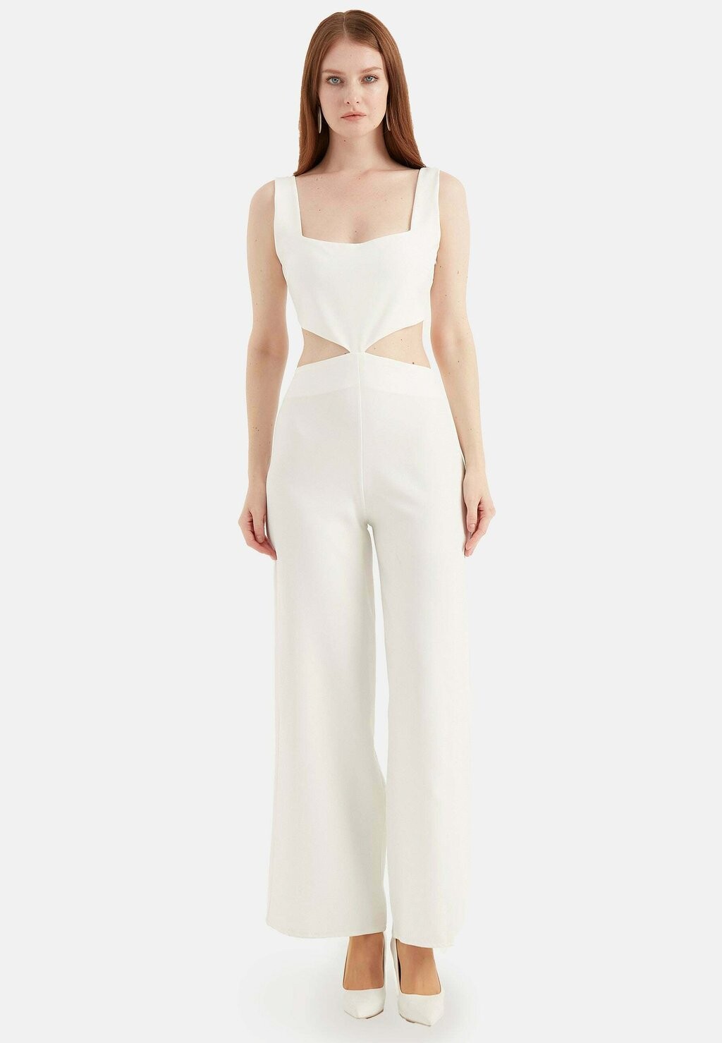 

Комбинезон WAIST DETAILED JUMPSUIT Herita, цвет white