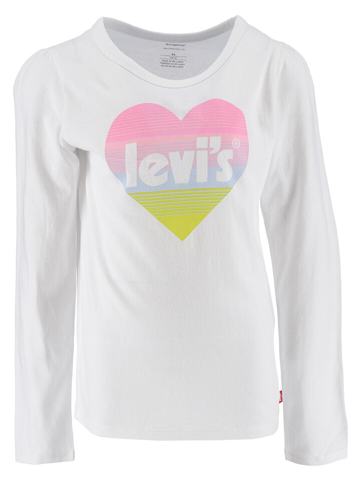 

Лонгслив Levi's Kids, белый