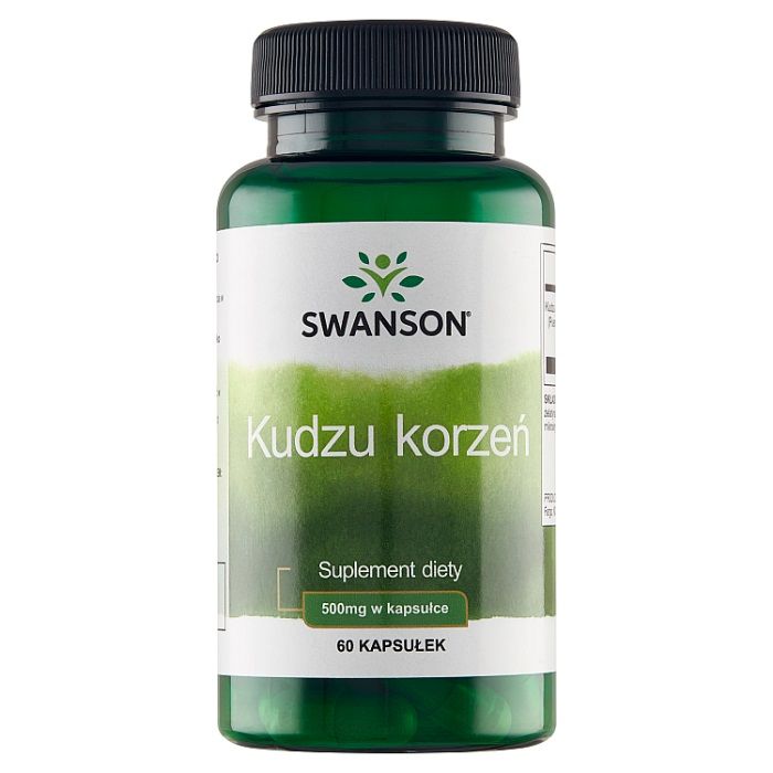 Препарат, повышающий настроение Swanson Kudzu 500 mg, 60 шт препарат поддерживающий пищеварение swanson bromelina maksymalna moc 500 mg 60 шт
