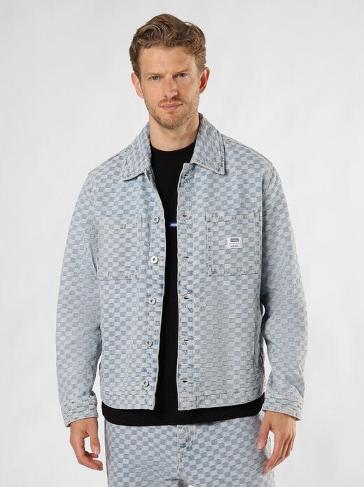 

Джинсовая куртка magaro Hugo Blue, белый