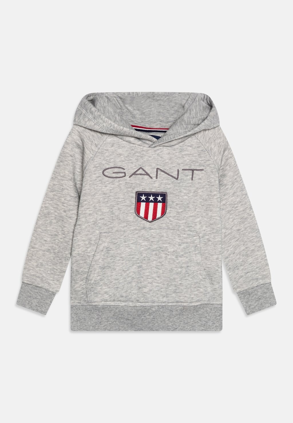 

Толстовка SHIELD HOODIE UNISEX GANT, светло-серый меланж