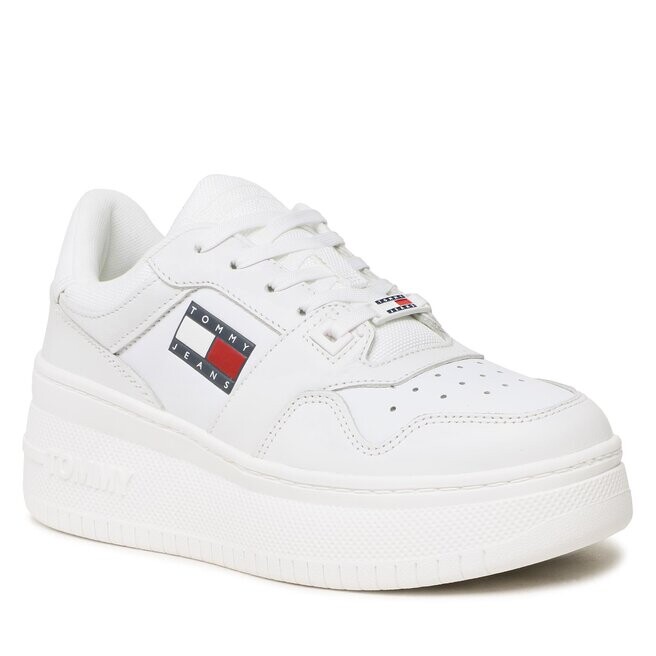 

Кроссовки Tommy Jeans RetroBasket Flatf, белый
