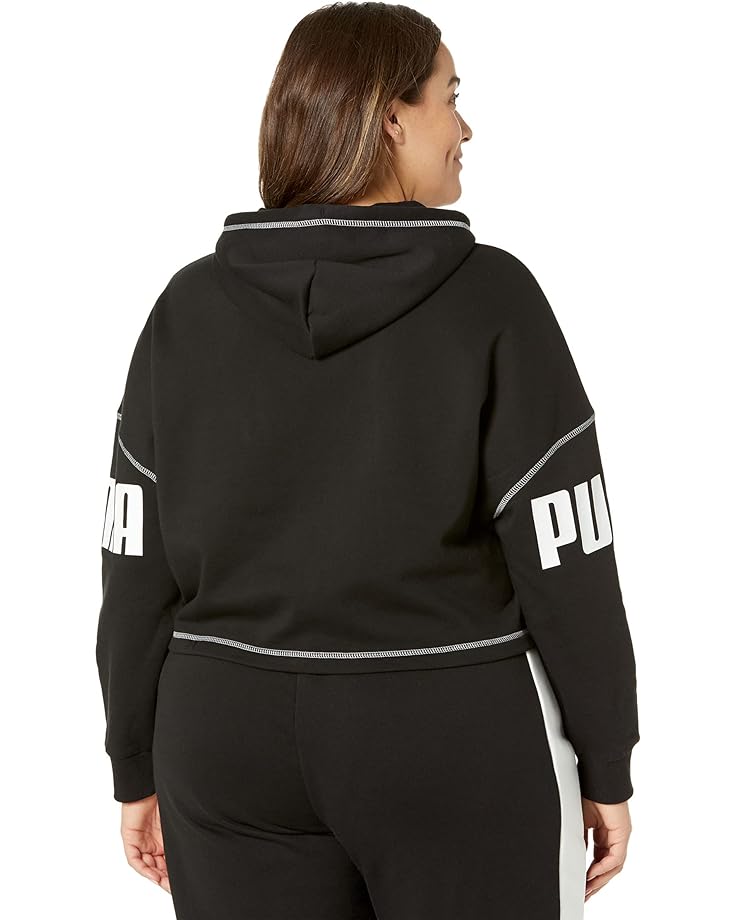 цена Худи PUMA Plus Size Power Fleece Hoodie, цвет Cotton Black