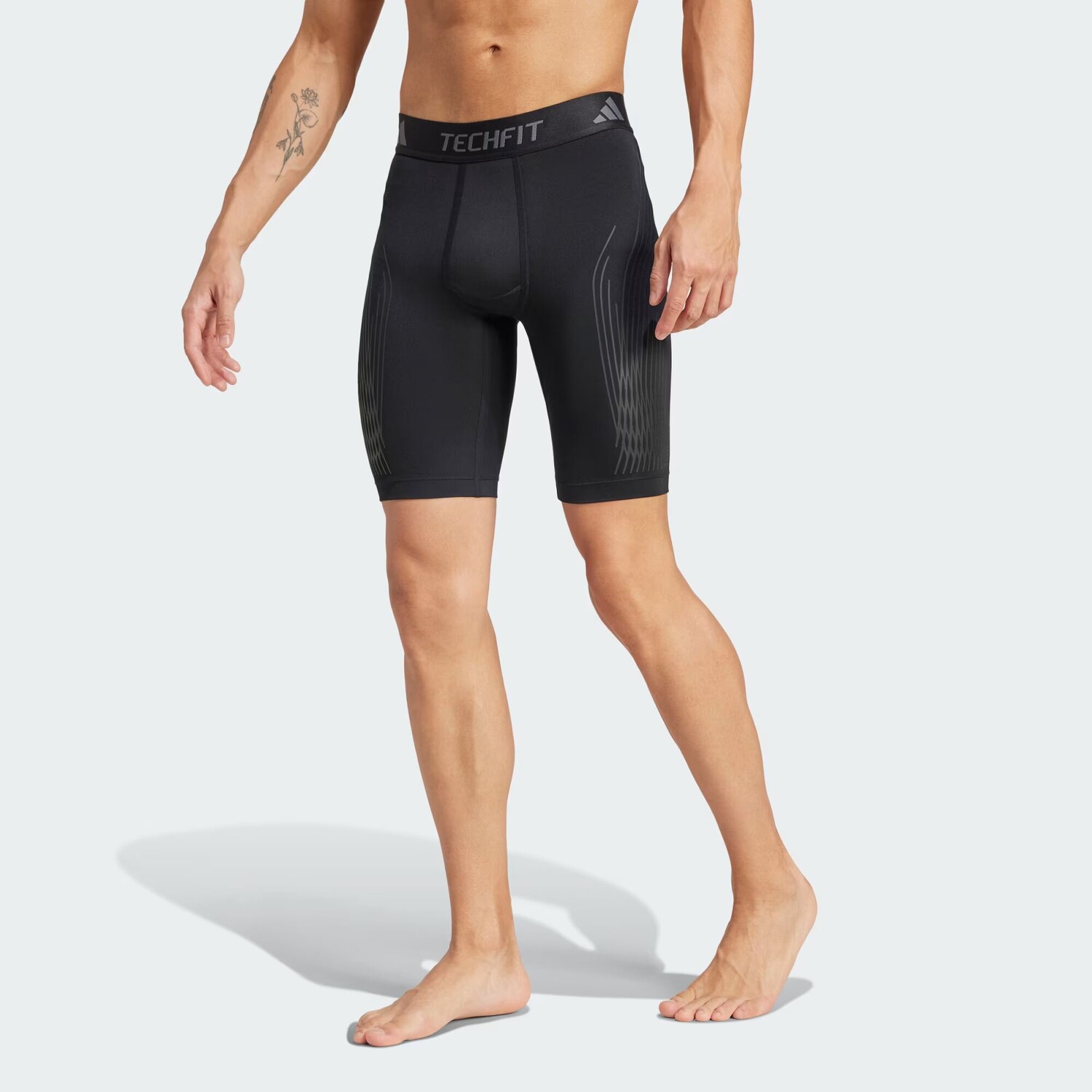 

Силовые тайтсы серии TECHFIT Pro Adidas, цвет Black