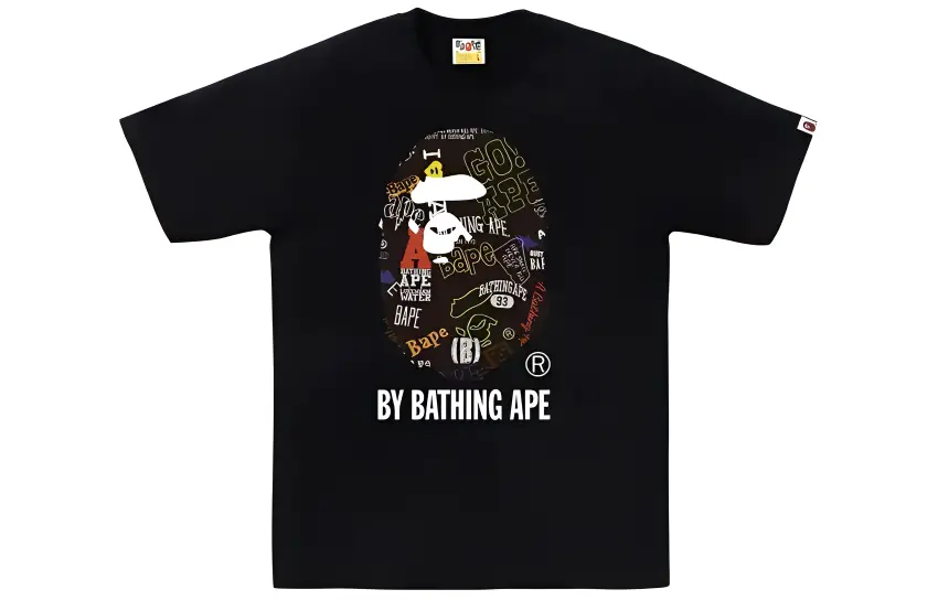 

Футболка мужская A Bathing Ape, розовый