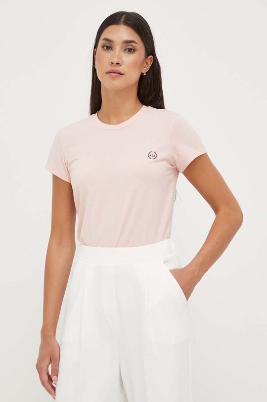 

Футболка Armani Exchange, розовый