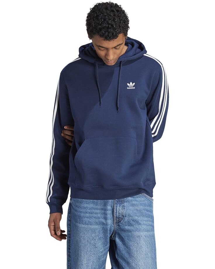 

Худи adidas Originals Adicolor Classics 3-Stripes, цвет Night Indigo