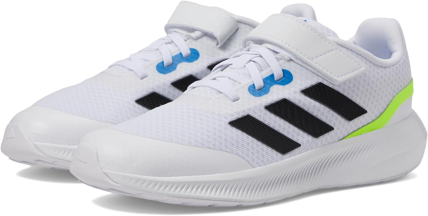 

Кроссовки RunFalcon 3.0 Elastic Lace adidas, цвет Footwear White/Core Black/Bright Royal