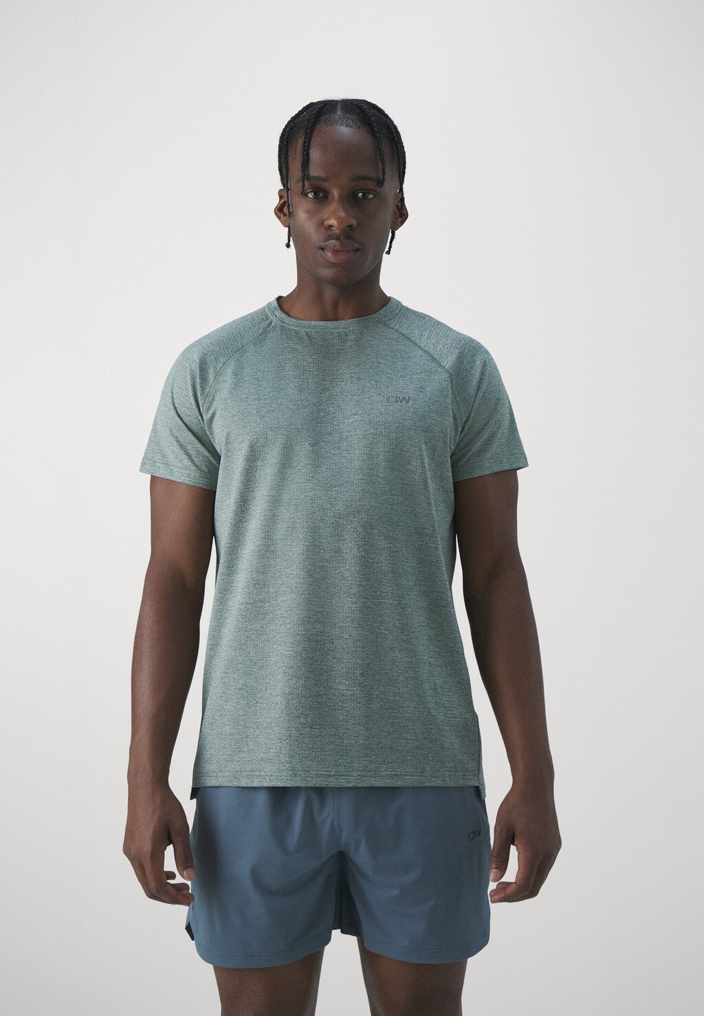 

Спортивная футболка TRAINING MEN ICANIWILL, цвет racing green