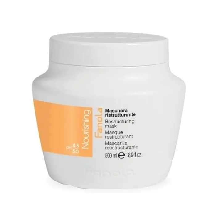 

Маска для волос nutri care mascarilla reestructurante cabello dañado Fanola, объем 1500 мл