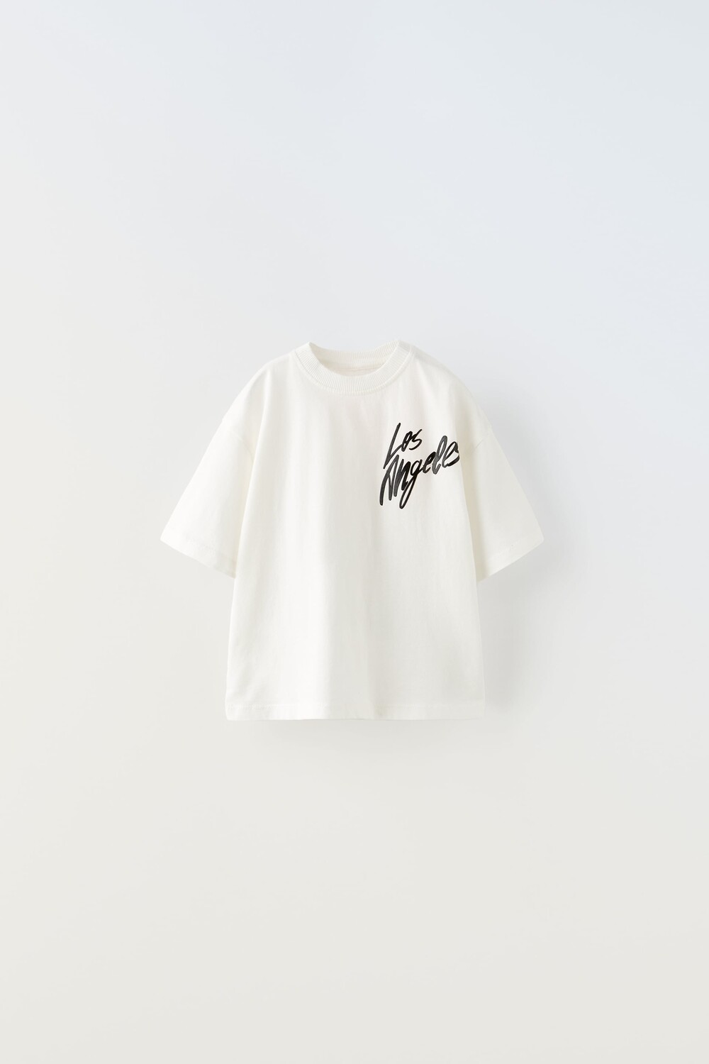 

Футболка с принтом Zara, белый