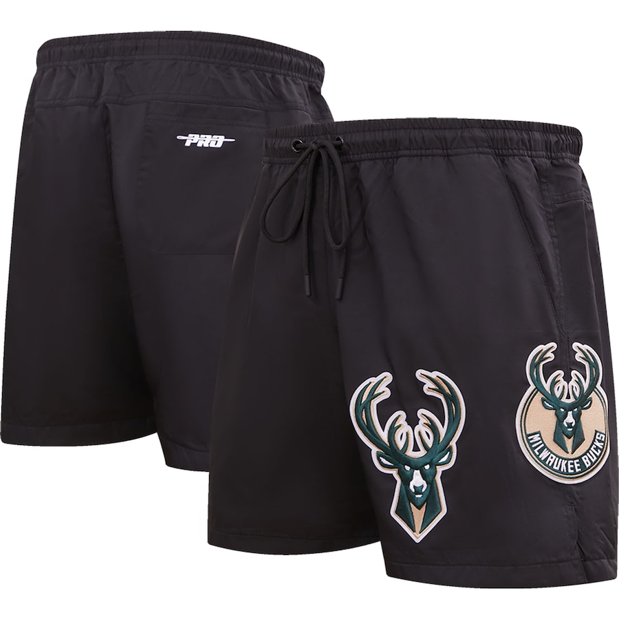 

Шорты Pro Standard Milwaukee Bucks, черный