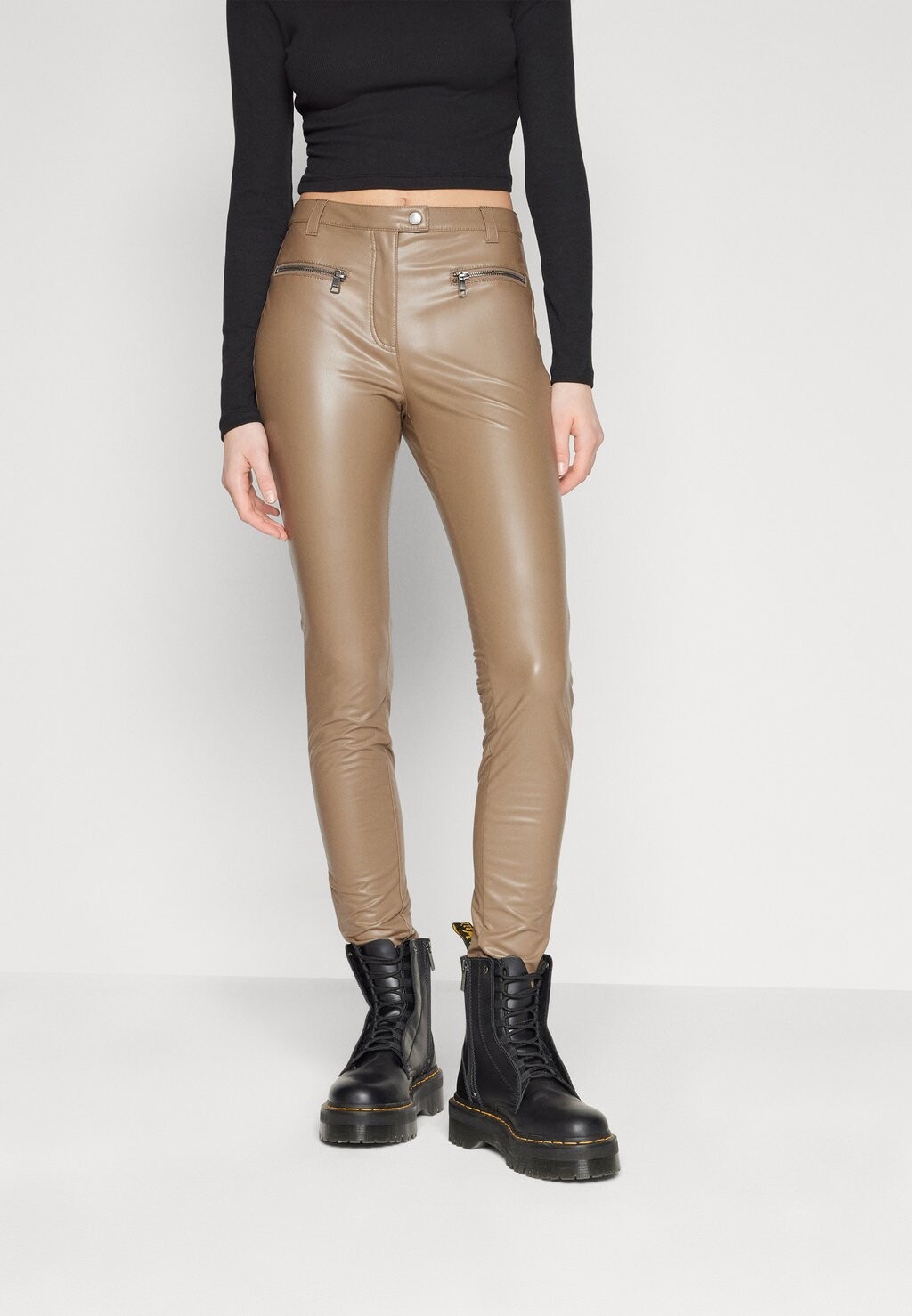 

Брюки Onljenna Zip Pant ONLY, цвет braun