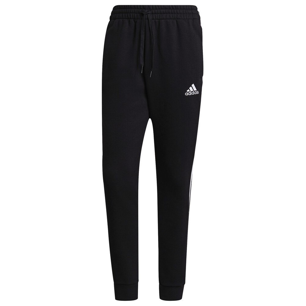 

Брюки adidas Essentials Fleece Tapered Cuff 3-Stripes, черный