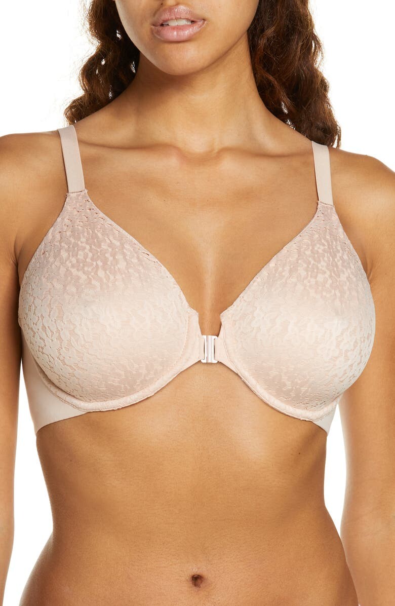 

Бюстгальтер на косточках Norah с застежкой спереди CHANTELLE LINGERIE, розовый