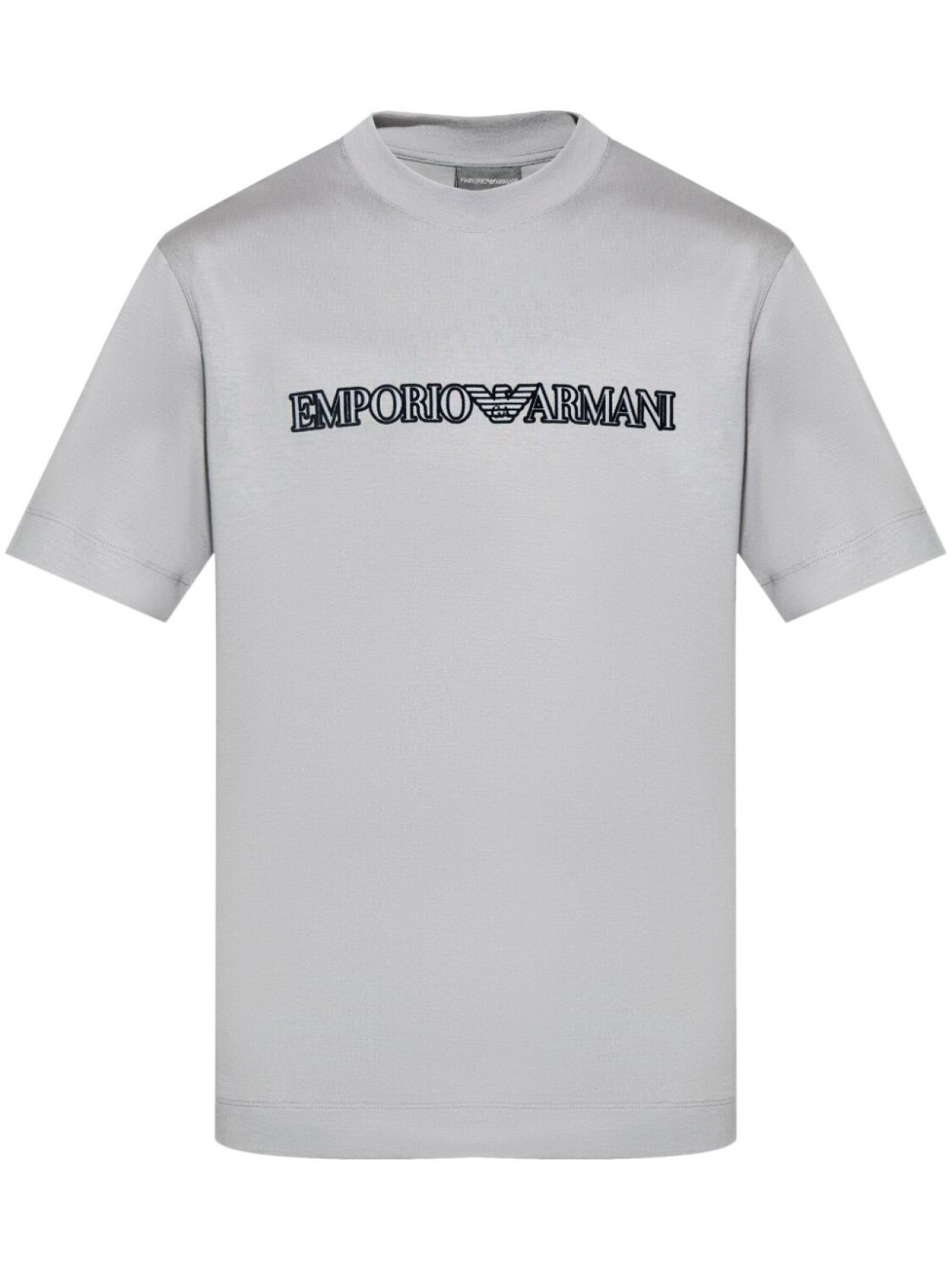 

Emporio Armani футболка с логотипом, серый