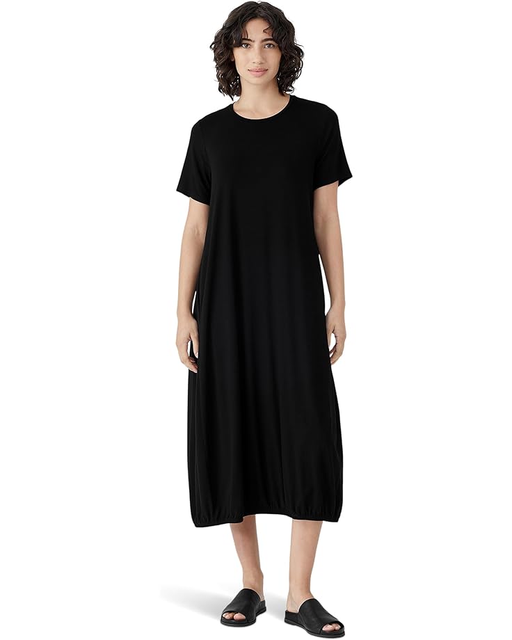 Платье Eileen Fisher Lantern, черный
