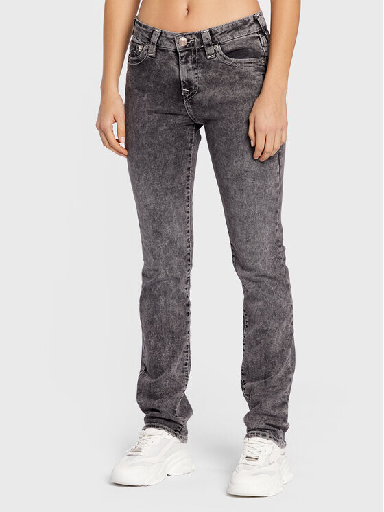 

Джинсы прямого кроя True Religion, серый