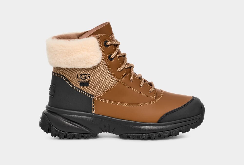 

Ботинки Yose Fluff V2 UGG, коричневый