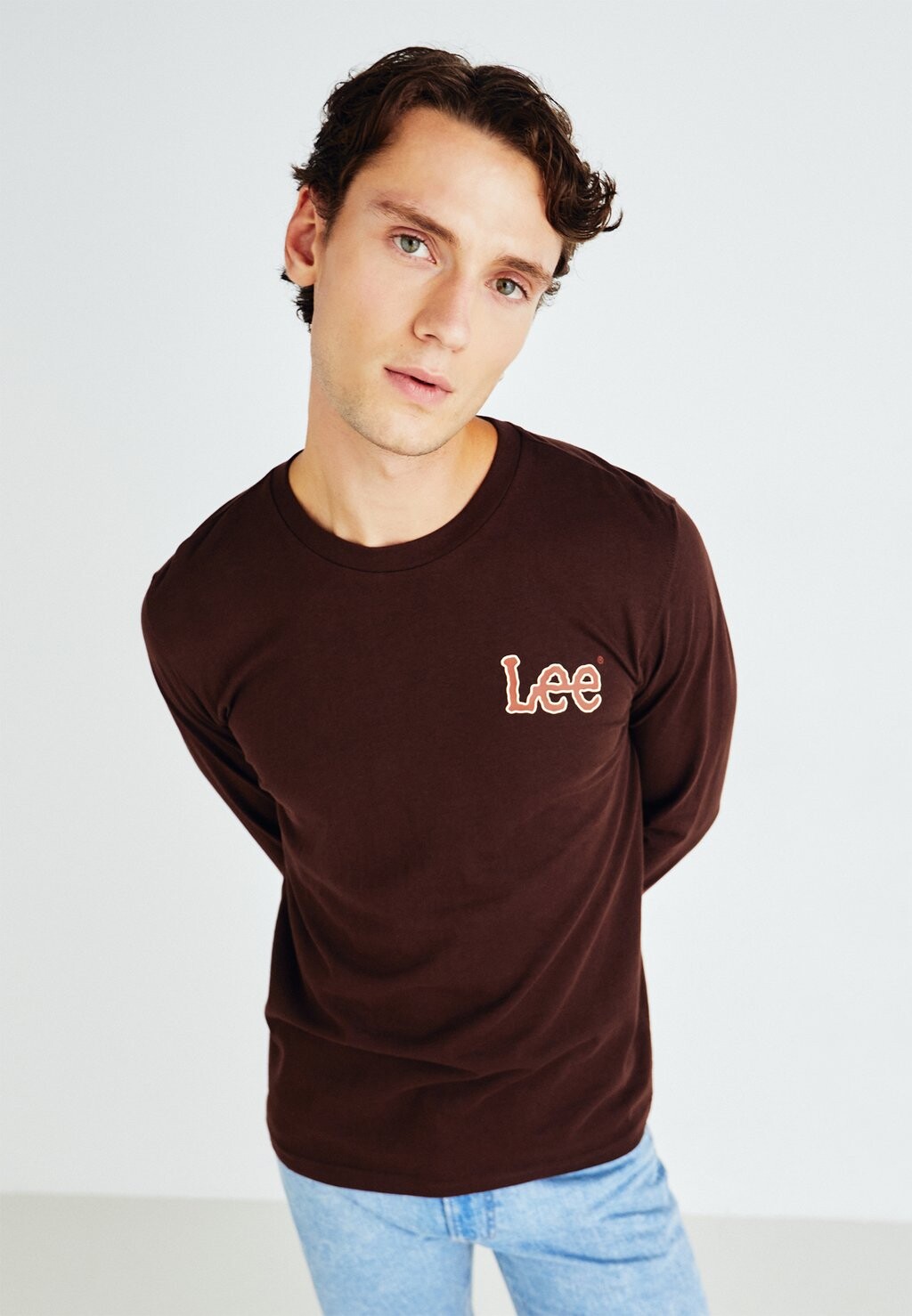 

Футболка с длинным рукавом Essential Tee Lee, цвет arabica