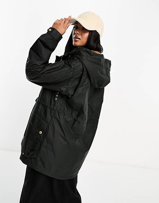 

Вощеная куртка с капюшоном Barbour Grantley