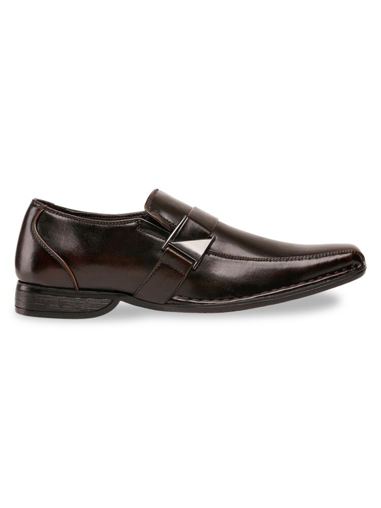 

Лоферы с квадратным носком Giorgio Bruno Marc, цвет Dark Brown
