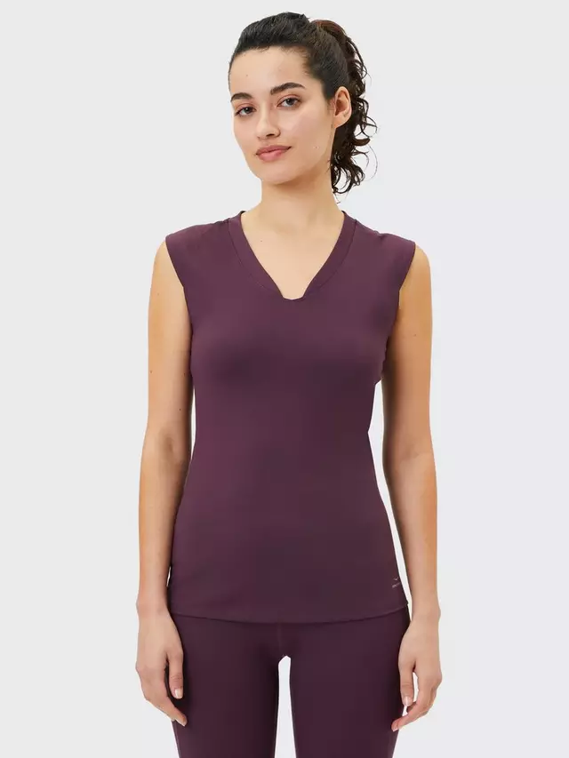 

Футболка Venice Beach Eleam V-Neck Sports, цвет dark grape