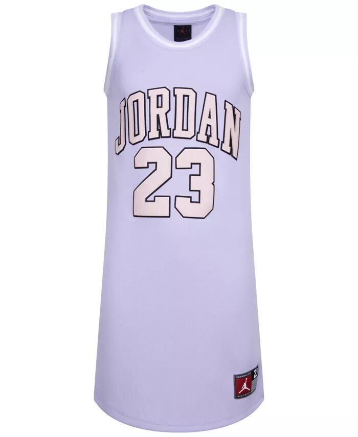 

Трикотажное сетчатое платье без рукавов Big Girls 23 Jordan, фиолетовый