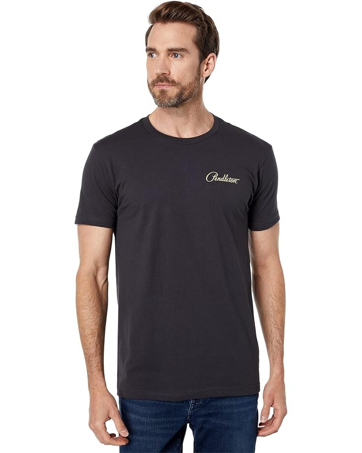 

Футболка Pendleton Chief Joesph Graphic Tee, цвет Graphite Black/Multi