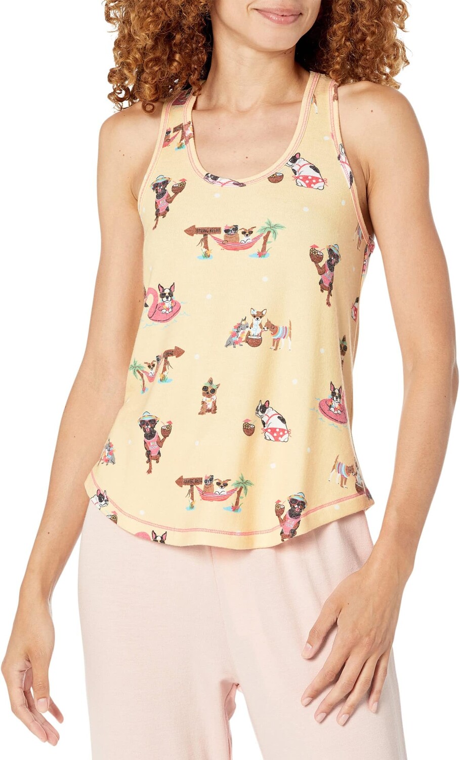 

Халат Spring Breeze Tank P.J. Salvage, цвет Yellow Mist