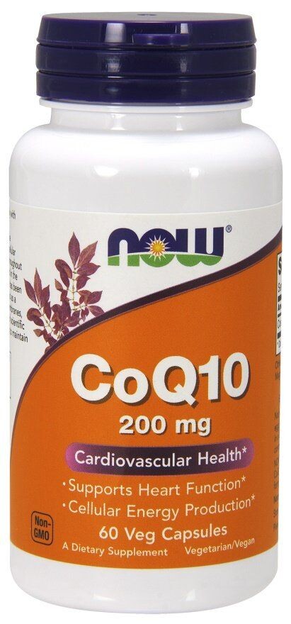 

Коэнзим Q10 в капсулах Now Foods CoQ10 200 mg, 60 шт