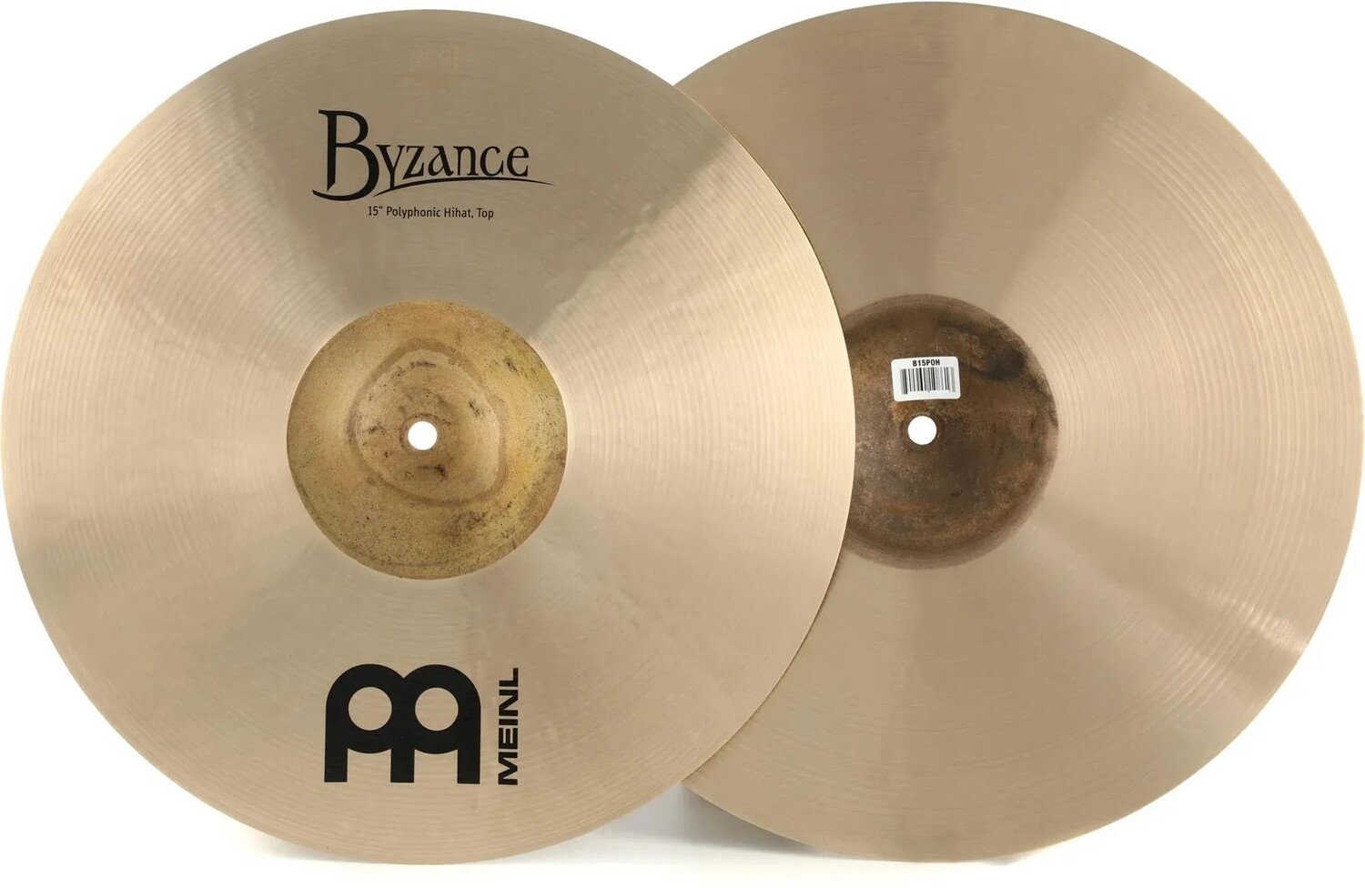 

Тарелки Meinl Byzance Традиционные полифонические хай-хэты — 15 дюймов