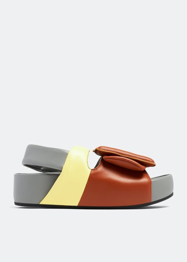 

Сандалии Boyy Puffy Slingback, разноцветный