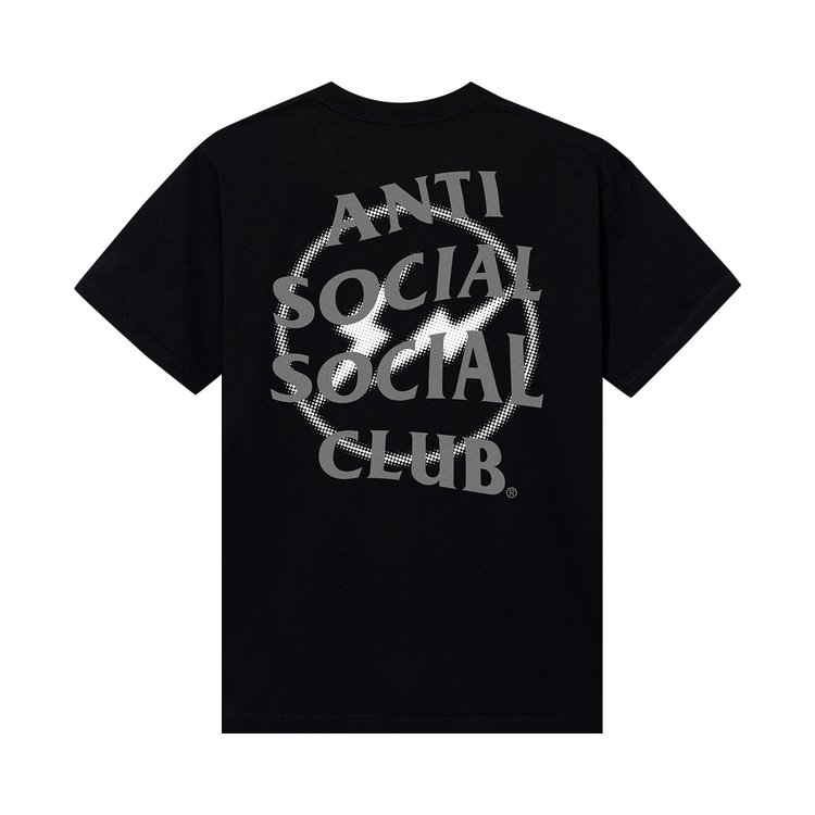 

Футболка Anti Social Social Club x Fragment Design Half Tone Logo 'Black/Grey', черный