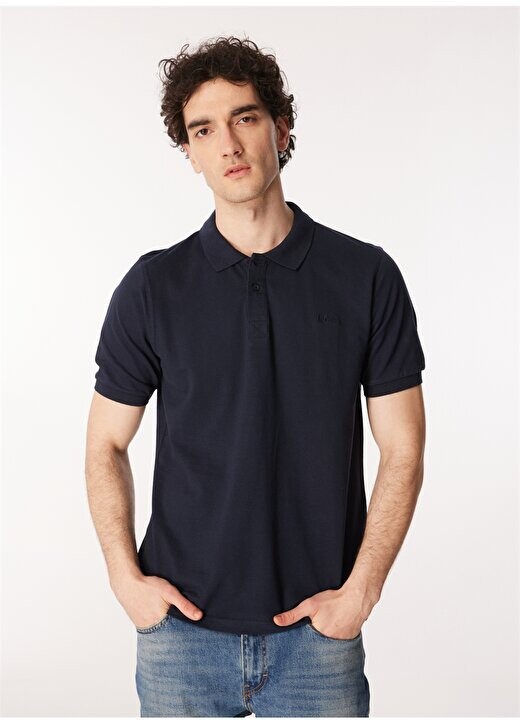 

Мужская футболка-поло темно-синего цвета 242 LCM 242025 TWINS DARK BLUE Lee Cooper, темно-синий