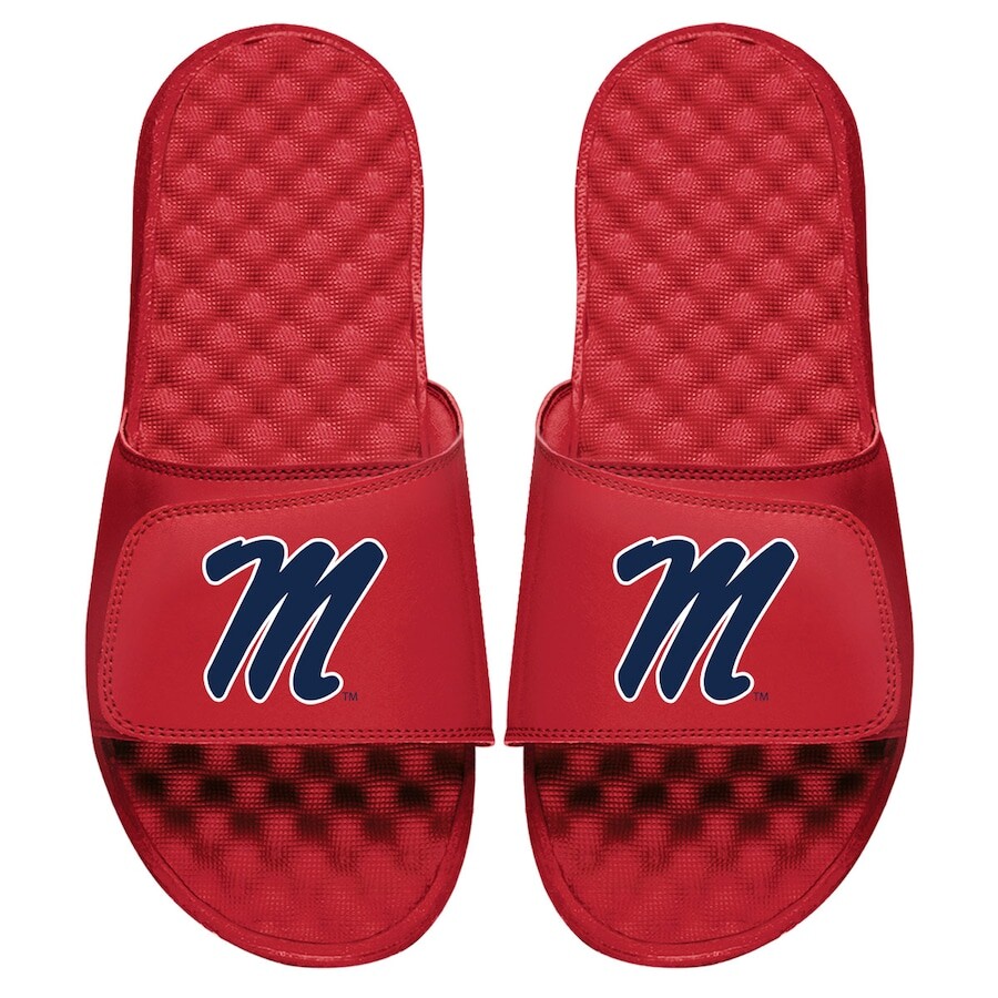 

Шлепанцы ISlide Ole Miss Rebels, красный