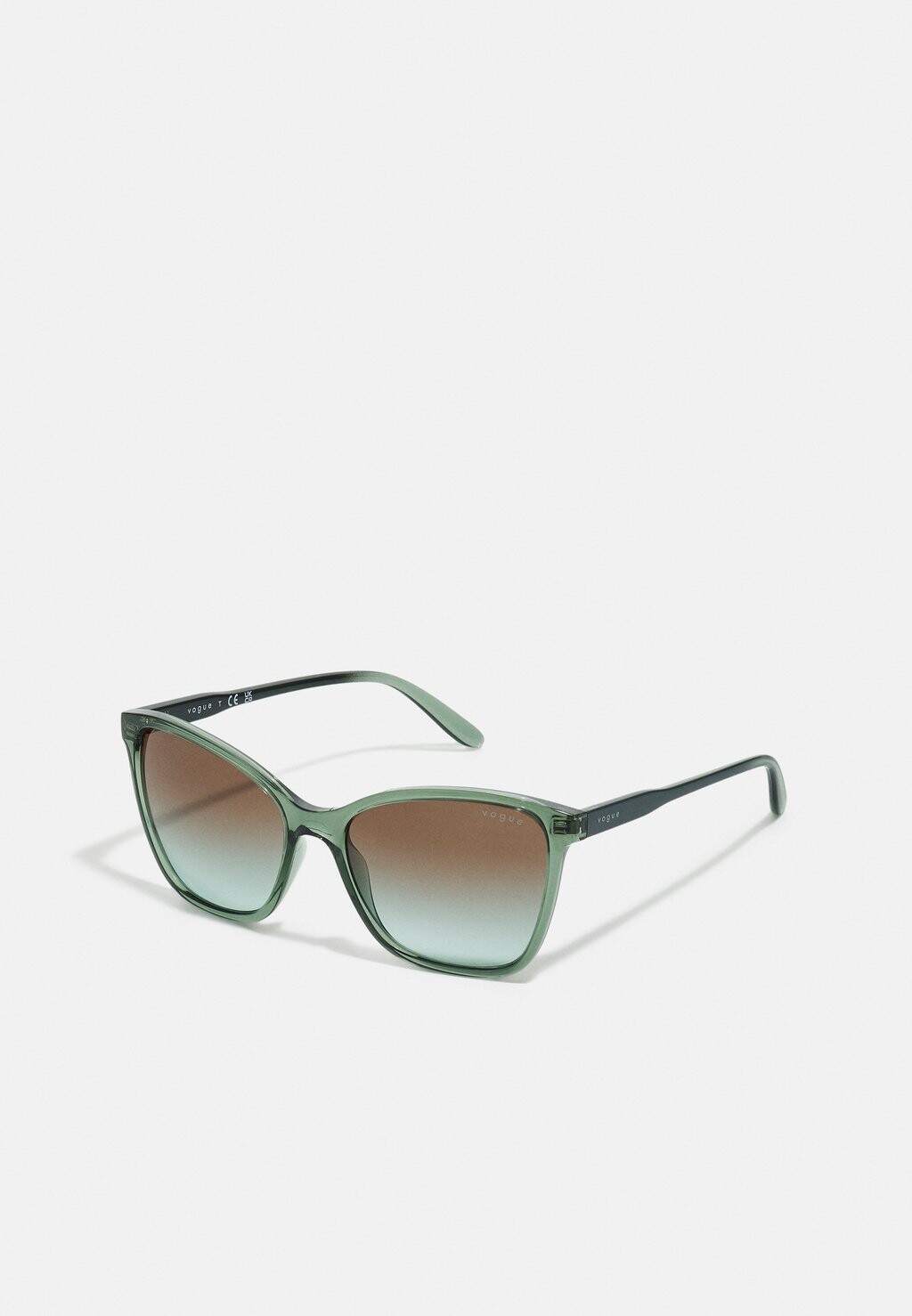 

Солнцезащитные очки VOGUE Eyewear, цвет transparent/mallard green
