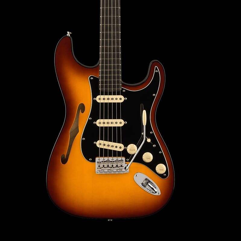

Электрогитара Fender Limited Edition Suona Stratocaster Thinline Ebony Fingerboard Violin Burst