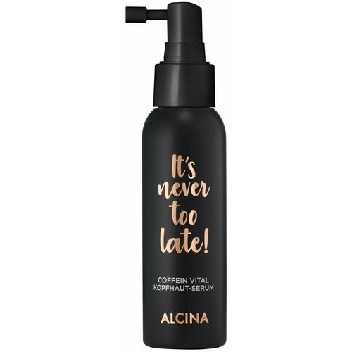 

Никогда не поздно, сыворотка с кофеином для кожи головы, 100 мл Alcina
