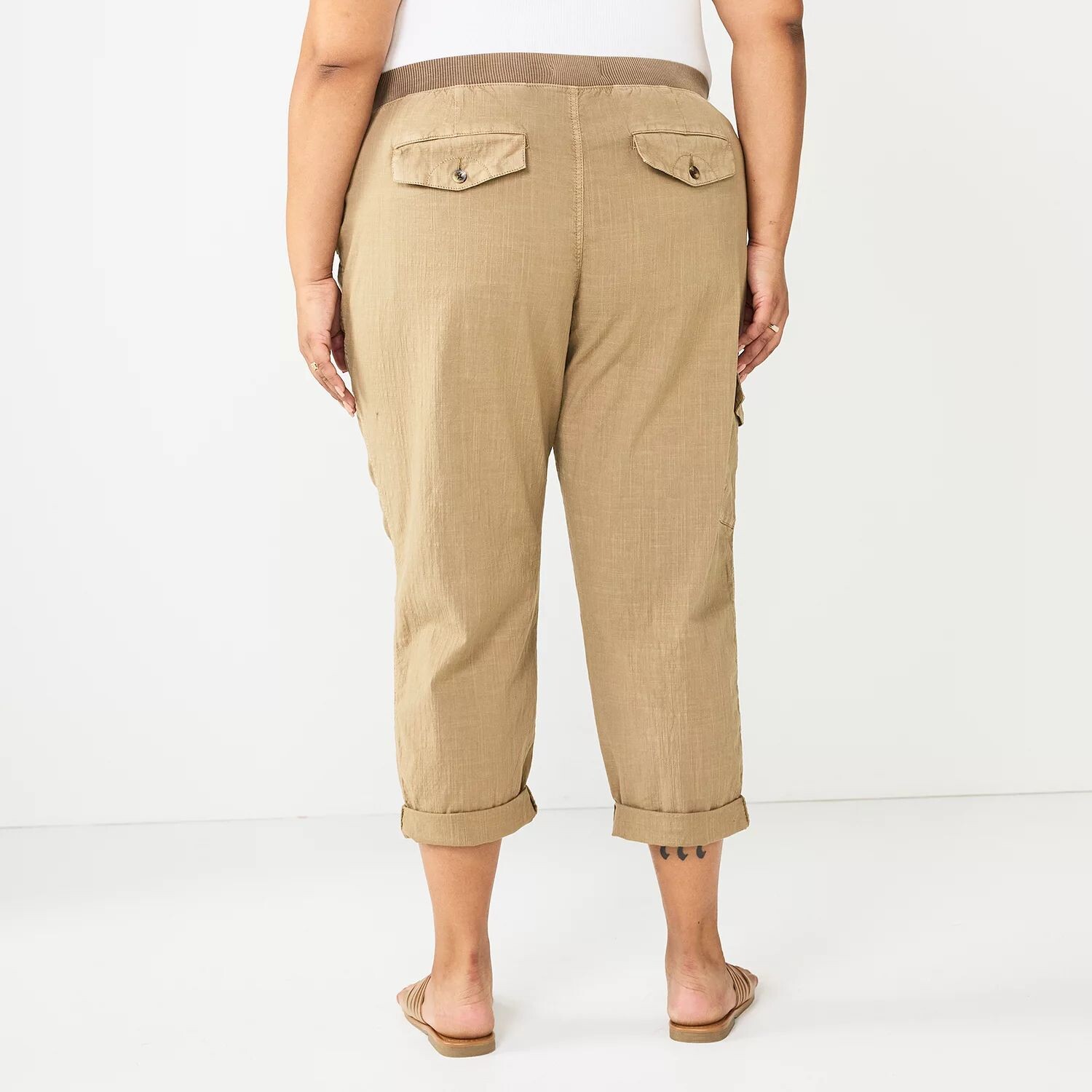 

Удобные капри больших размеров Sonoma Goods For Life Comfort Waist Sonoma Goods For Life