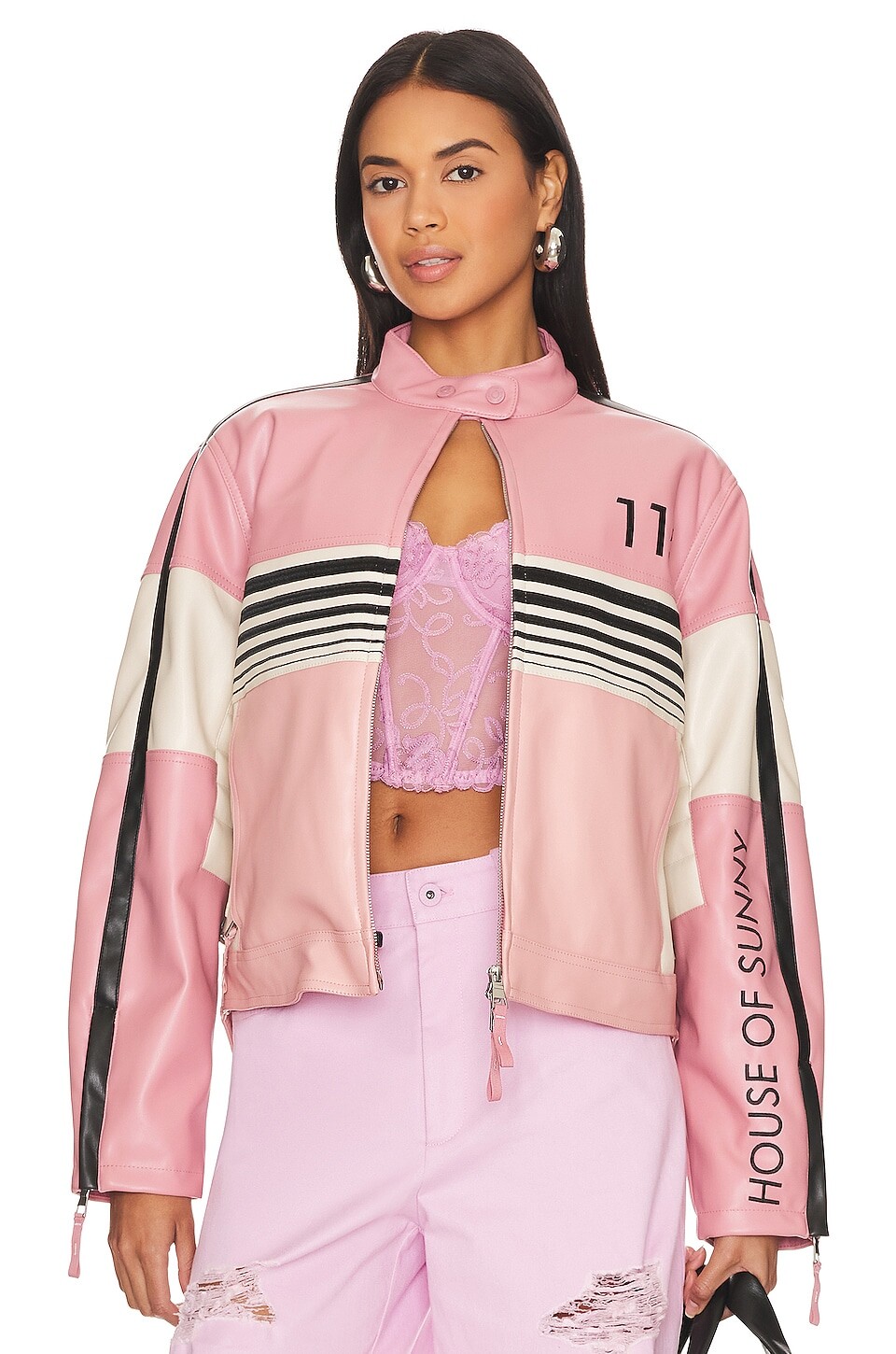 

Куртка House of Sunny The Racer, цвет Blush