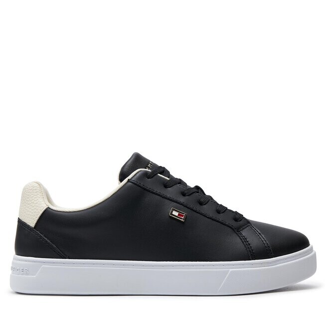 

Кроссовки Tommy Hilfiger Flag Court Sneaker FW0FW08072 Black BDS, черный