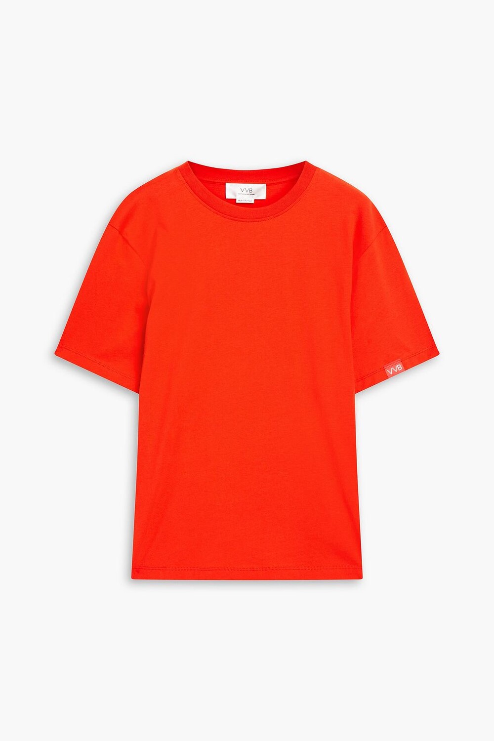 

Футболка из хлопкового джерси Victoria Beckham, красный