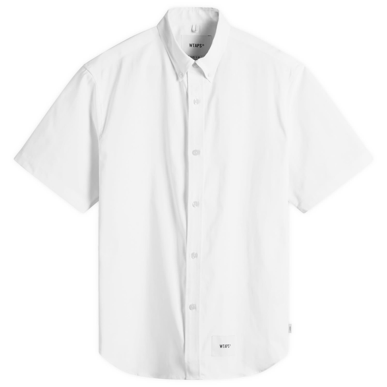 

Рубашка Wtaps 08 Short Sleeve Work Shirt, белый