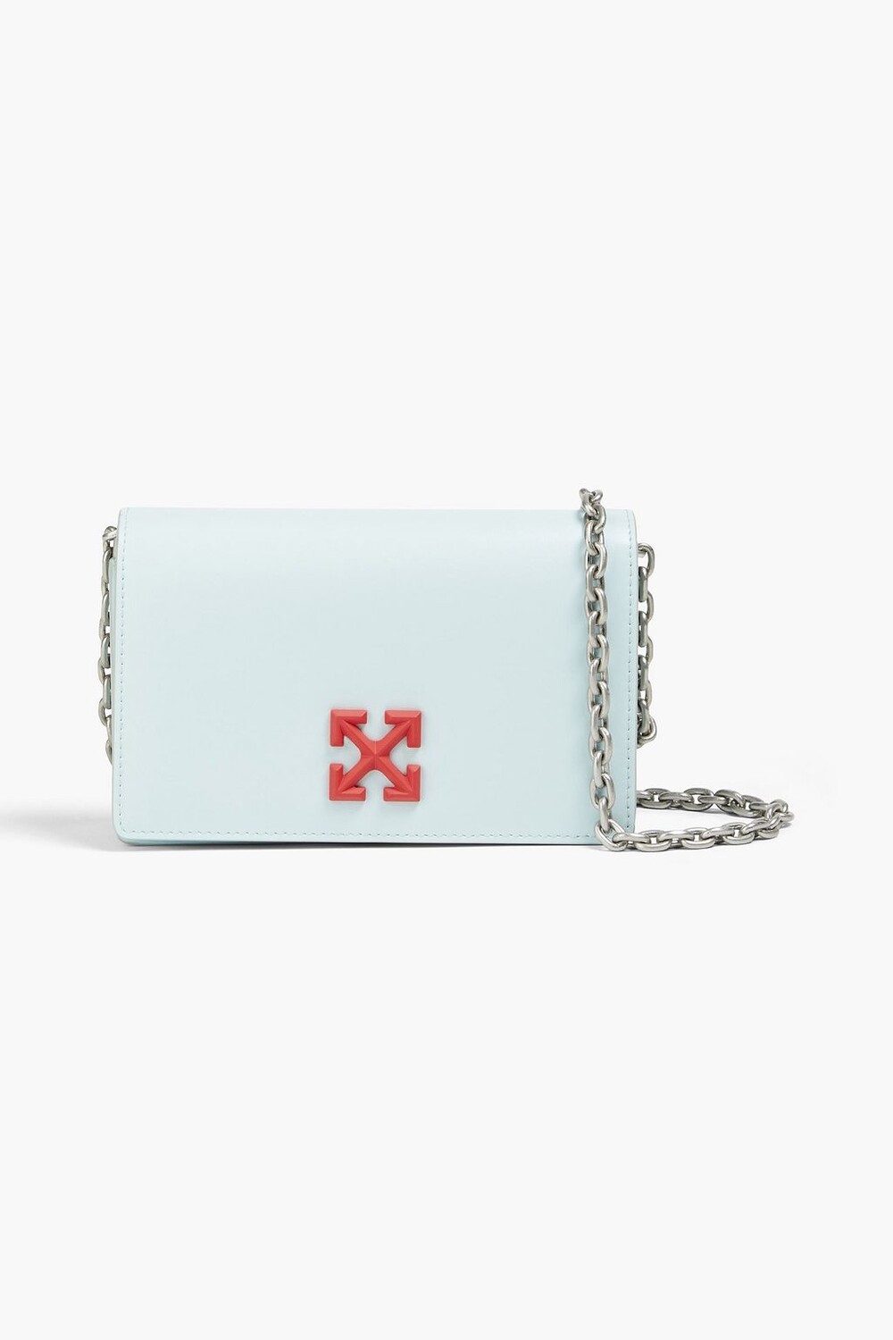 

Кожаная сумка через плечо Jitney 0.5 Off-White, синий